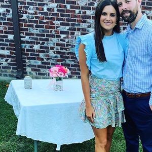 En saison floral skirt